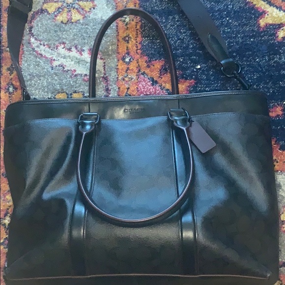 EUC Coach Laptop Tote - Picture 1 of 4